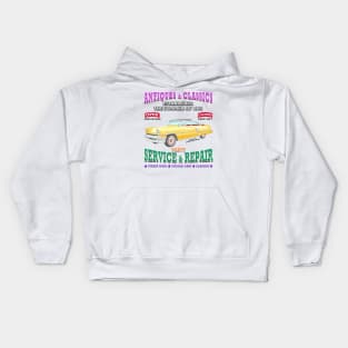 Antique Classic Car Garage Hot Rod Novelty Gift Kids Hoodie